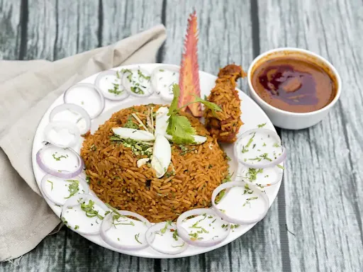 Chicken Biryani With Gravy