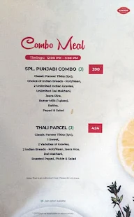 Kakada Ramprasad menu 1