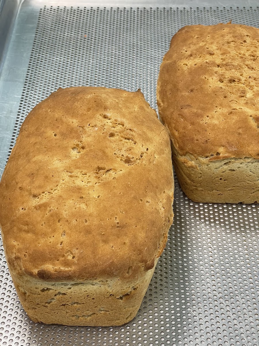 Gluten free whole grain sandwich bread