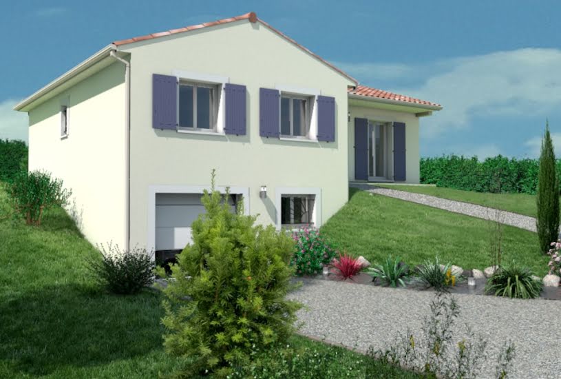  Vente Terrain + Maison - Terrain : 1 100m² - Maison : 87m² à Saint-Julia (31540) 