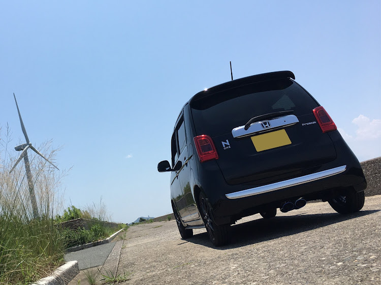N-ONEのN-ONE・写真の練習・マフラー・ブリッツ・ニュルスペックVSRに関するカスタム事例の投稿画像1枚目
