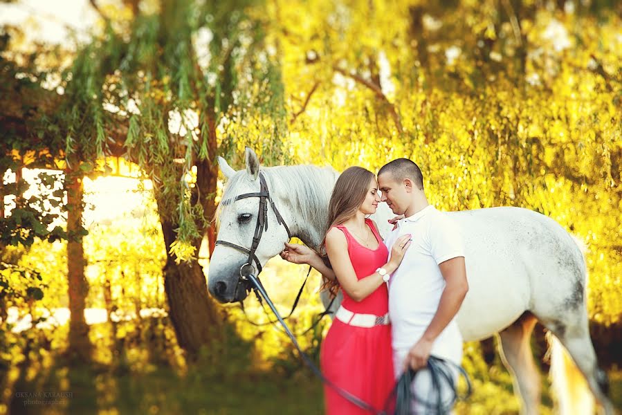 Wedding photographer Oksana Karaush (sand). Photo of 30 July 2013