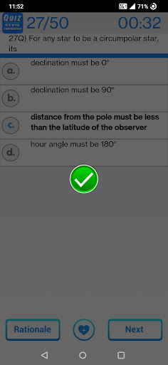 Screenshot Civil Engineering Quiz