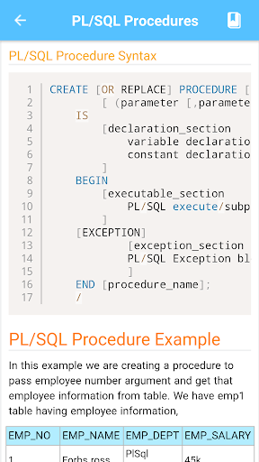 Learn PL SQL -Offline Tutorial