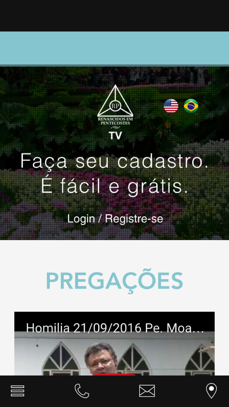 TV Renascidos em Pentecostes Screen 1