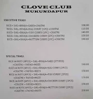 Clove Club menu 6