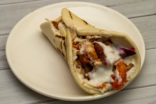 Open Chicken Arabic Shawarma