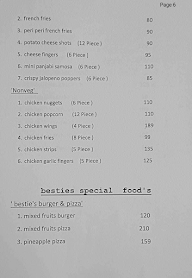 Besties Foods menu 7