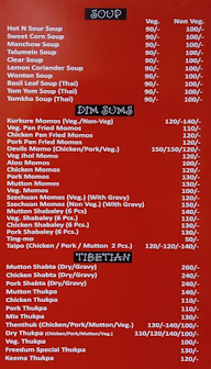 Freedom Corner menu 1