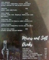 Retox Lounge Bar menu 3