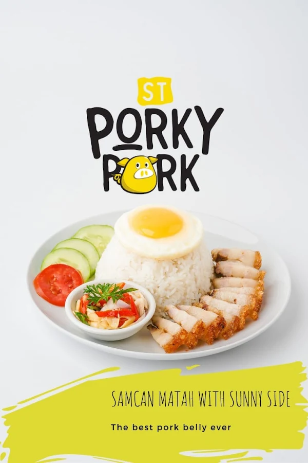 ST Porky Pork menu 