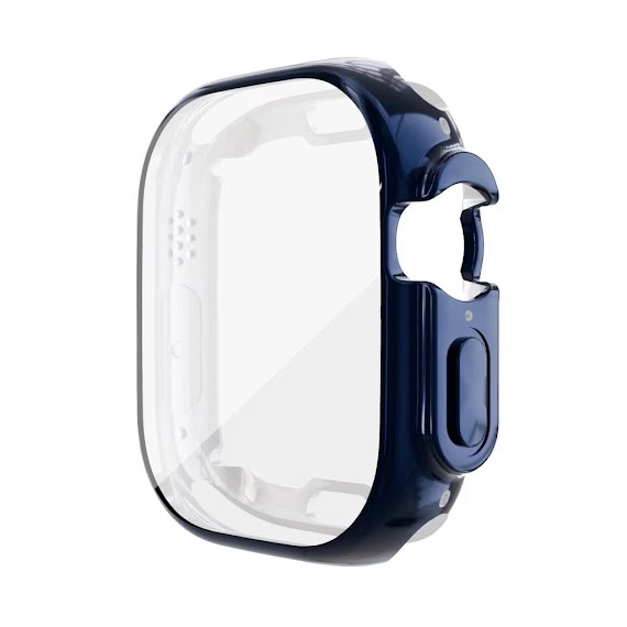 Ốp Silicone Tpu Trong Suốt Bảo Vệ Cho Đồng Hồ Apple Watch S8 49Mm