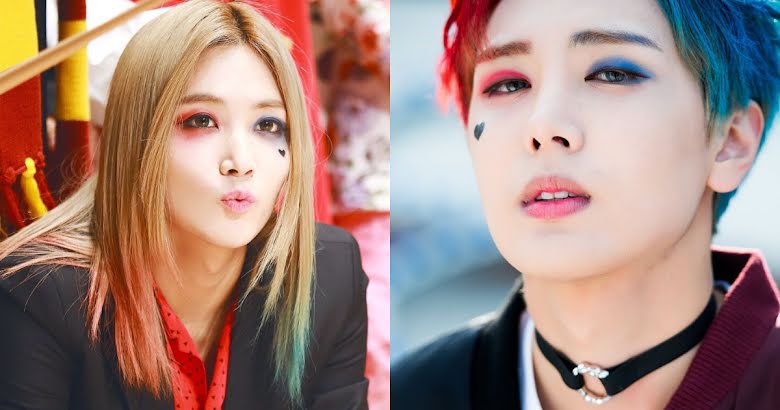 6 Male K Pop Idols Who Let Out Their Inner Harley Quinn