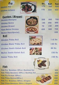 Al Quresh Kabab And Chicken Point menu 3