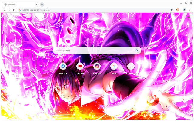 Neon Naruto Wallpapers nouvel onglet