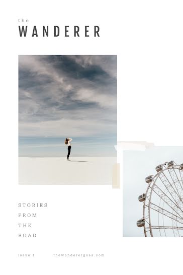 The Wanderer Collage - Pinterest Pin template