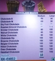 Cafe Chokolade menu 6