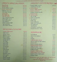 Amrapali Restaurant menu 2