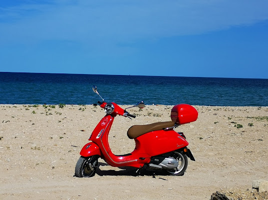 una rossa in spiaggia di Claudiator