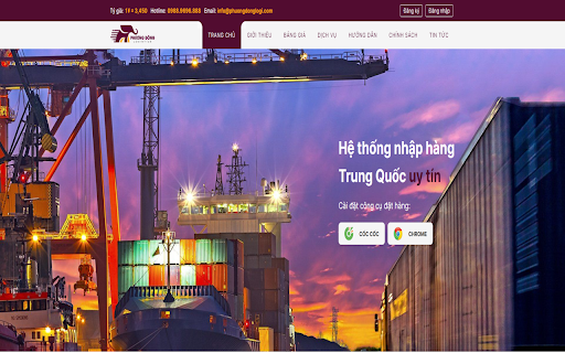 CÔNG CỤ ĐẶT HÀNG PHƯƠNG ĐÔNG LOGISTICS