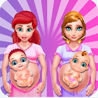 first Pregnancy and care newborn birth games