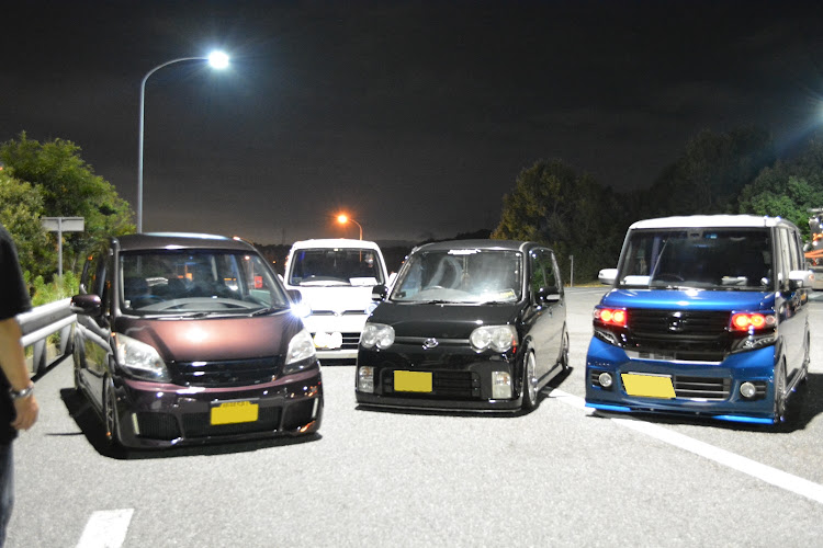 Nボックスカスタムの三木SA・軽自動車限定・King of Street C.C・ナイトミーティングに関するカスタム事例の投稿画像3枚目