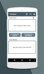 Download Indonesian English Translator APK for Android