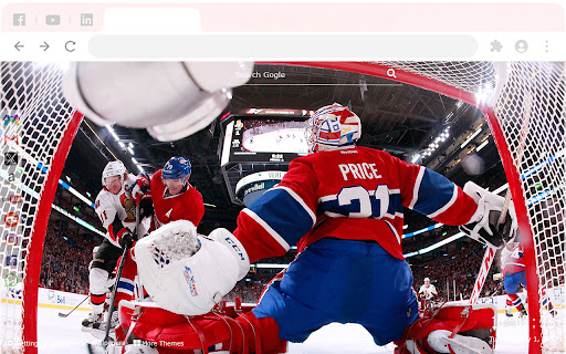 Montreal Canadiens Dynamic New Tab Wallpapers