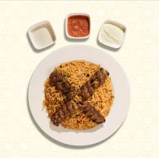 Lamb Kebab + Mandi Rice Combo