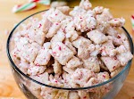 Peppermint Crunch was pinched from <a href="http://sallysbakingaddiction.com/2012/11/25/peppermint-crunch-puppy-chow/" target="_blank">sallysbakingaddiction.com.</a>