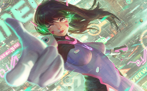 Overwatch theme screenshot 1