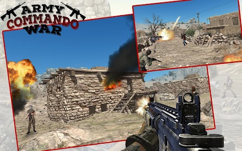   Army Commando War Free- screenshot thumbnail   