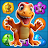 Dino Crush - Match 3 Game icon