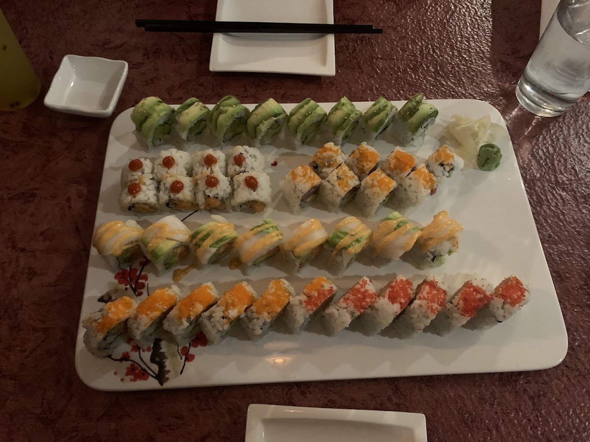 Gluten-Free Sushi at Fujiyama Japanese Cuisine