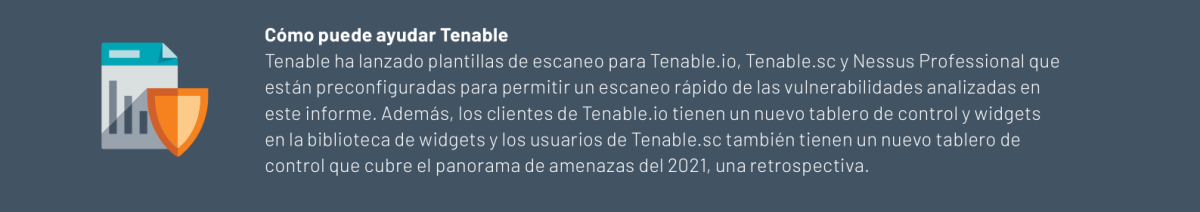 Cómo puede ayudar Tenable