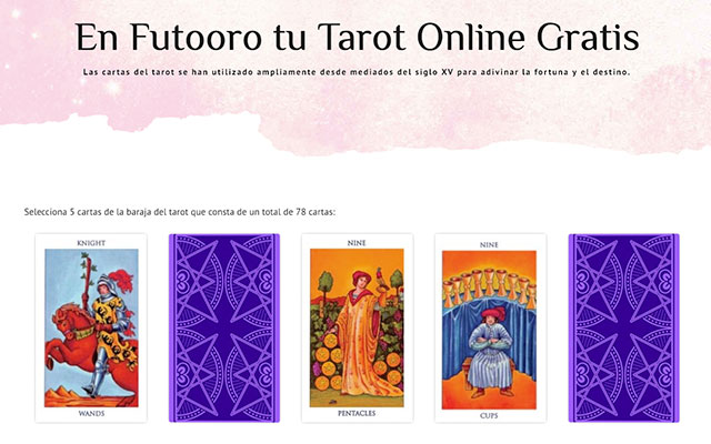 Tarot Online Gratis - Futooro Preview image 3