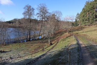 karjarada Juusa järve ääres