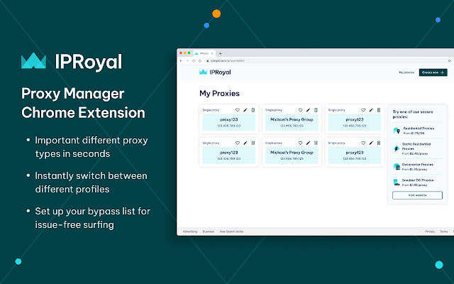 Howtouseproxy IPRoyal Proxy Manager 