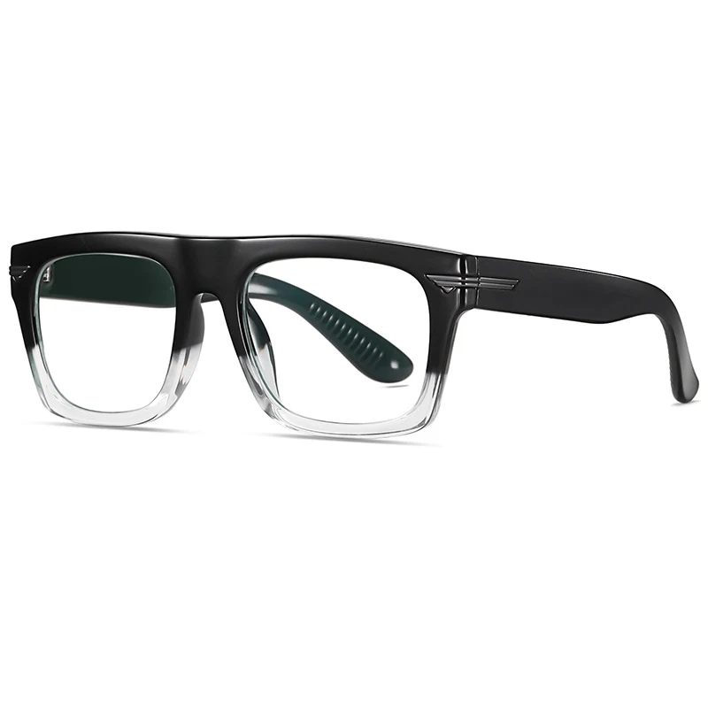 Title 4, Modische, einfache, quadratische Retro-Brille