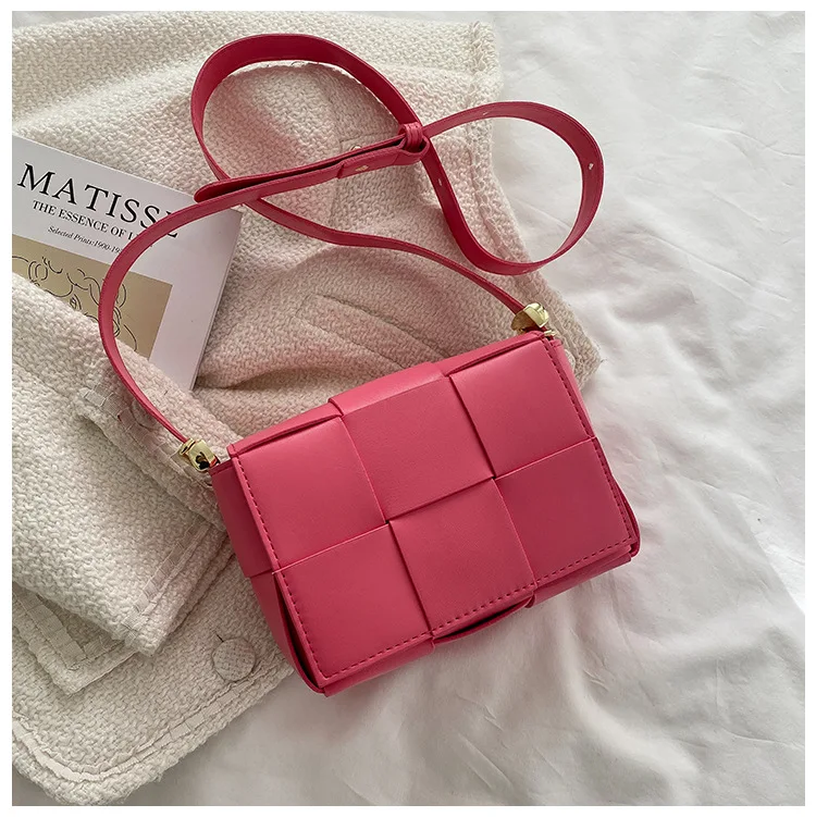 Title 6, Bolsa Crossbody Feminina Simples Tecida Bolsa d...