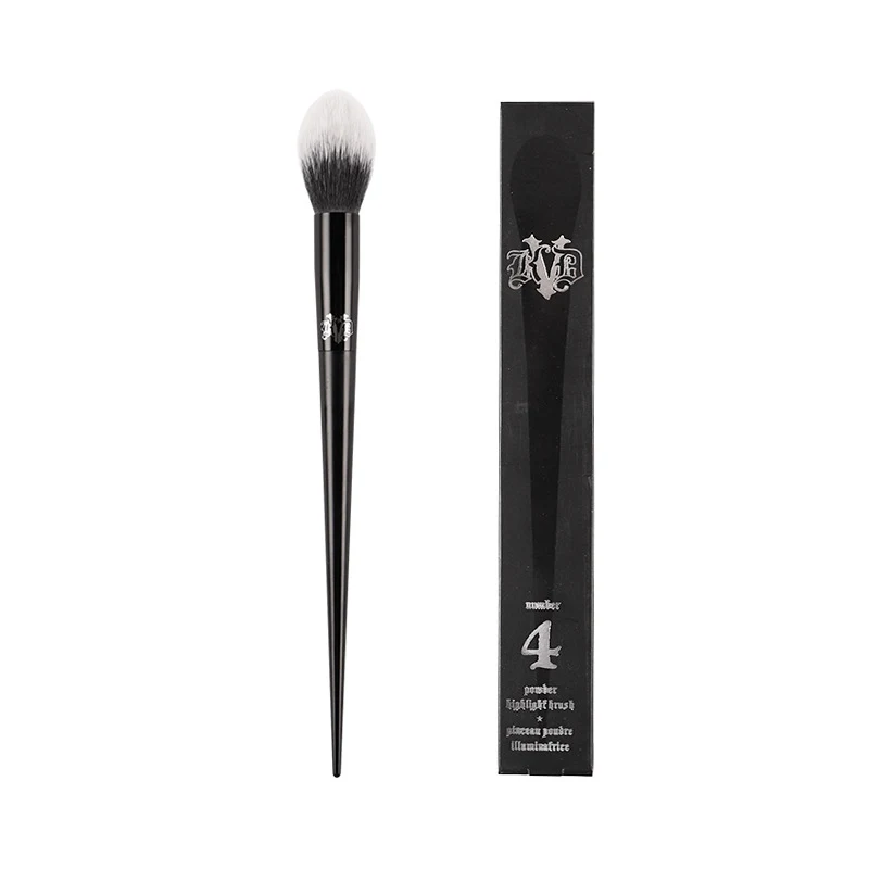 Pinceau de Maquillage avec Manche en Plastique pour Fard à Paupières et Fond de Teint – Application Facile, Estompage Parfait, Résultat Impeccable
