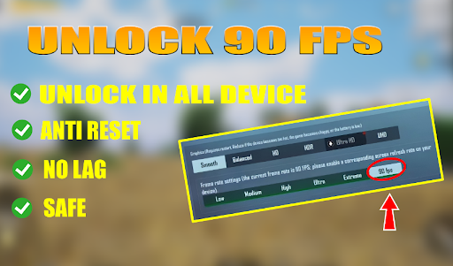 GFX tool Max 90  FPS for PUBG