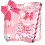 Cover Image of Baixar Pink Fur Keyboard 10001002 APK