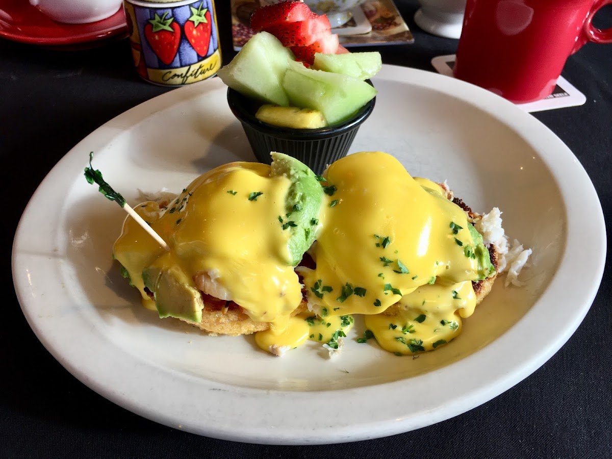 Fresh Crab Benedict