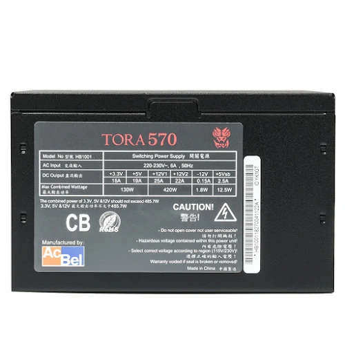 Nguồn/ Power Acbel 570W Tora - Hàng trưng bày