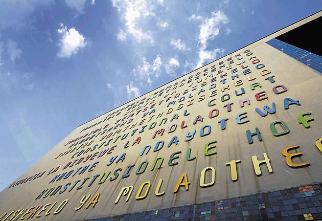 The Constitutional Court in Johannesburg. File photo.