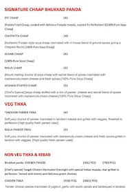 Bhukkad Panda menu 1