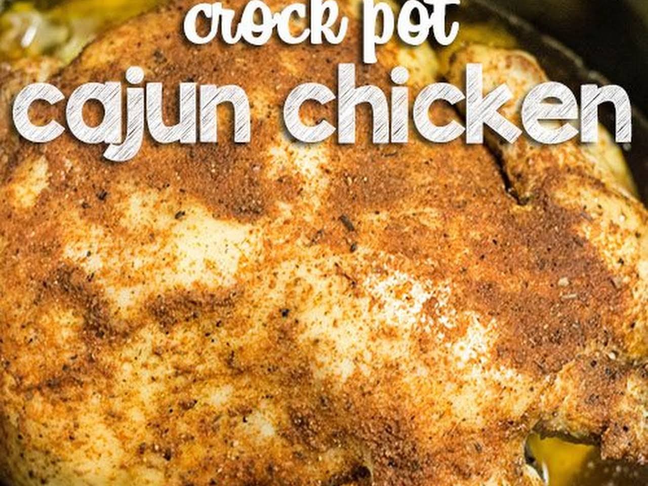 Crockpot Cajun Chicken (Over Rice) - Chelsea's Messy Apron