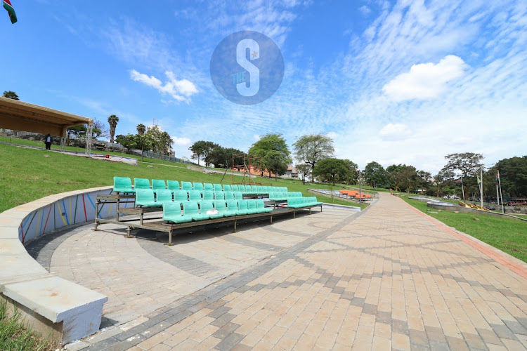 A view of the renovated Uhuru Park on December 9, 2022