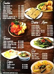 Kampoengan Cafe menu 1